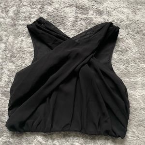 Love&Air Crop Top - Black - Size: M (Runs Small)